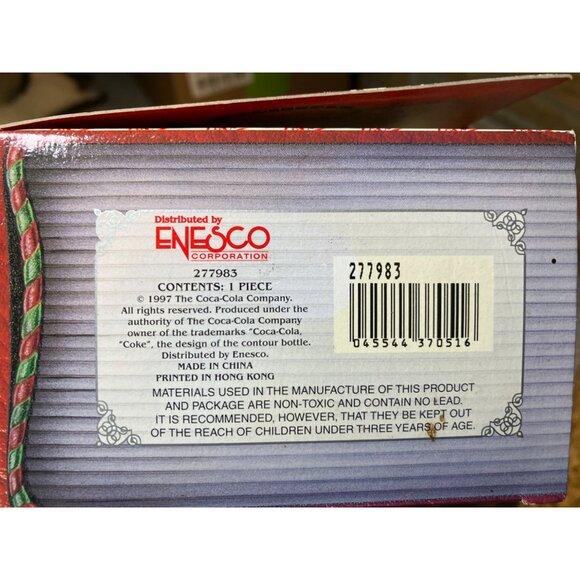 Enesco Coca Cola, The Forecast calls for COKE Thermostat Ornament - Picture 6 of 15